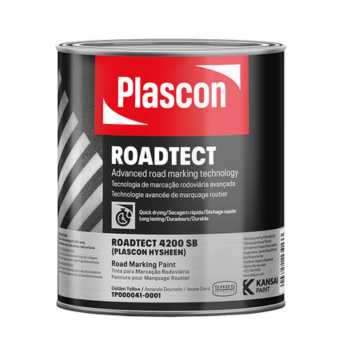 Road Marking Paint Golden Yellow TP41 SABS 731 l LF - Plascon Roadtech 4200 SB
