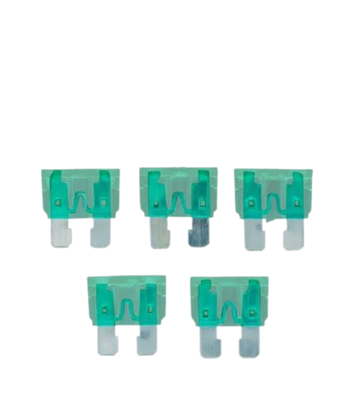 Mobi Jack Blade Fuse 30 Amp Green Pack of 5