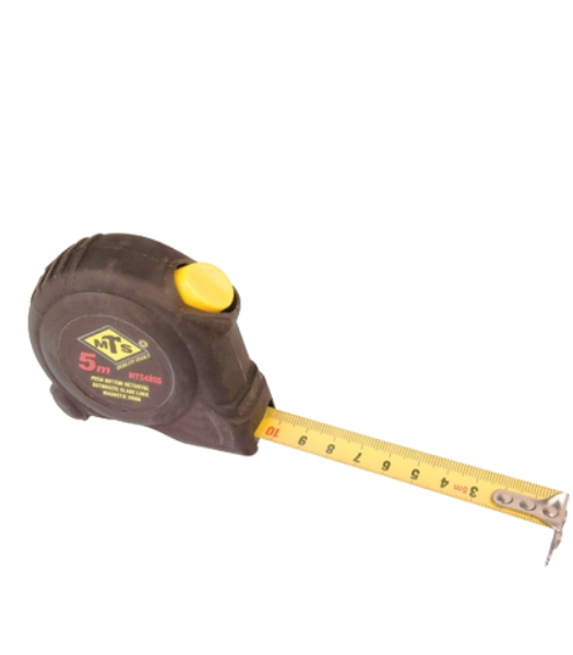 MTS Soft Grip Auto Lock Tape Measure 5m x 19mm