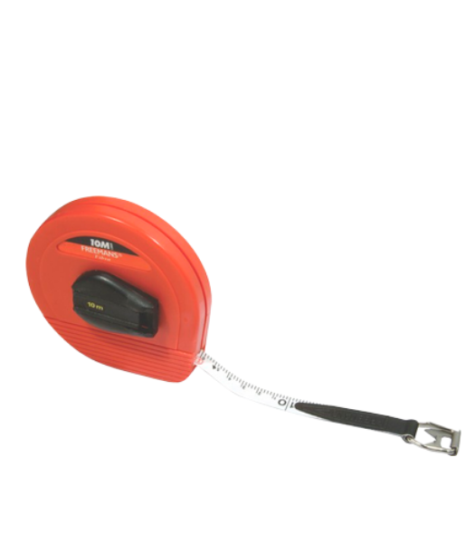 Freemans Fibreglass Tape Measure Closed Case