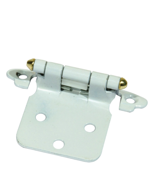 Mackie Self-Closing Hinge White Gold 1 Pair