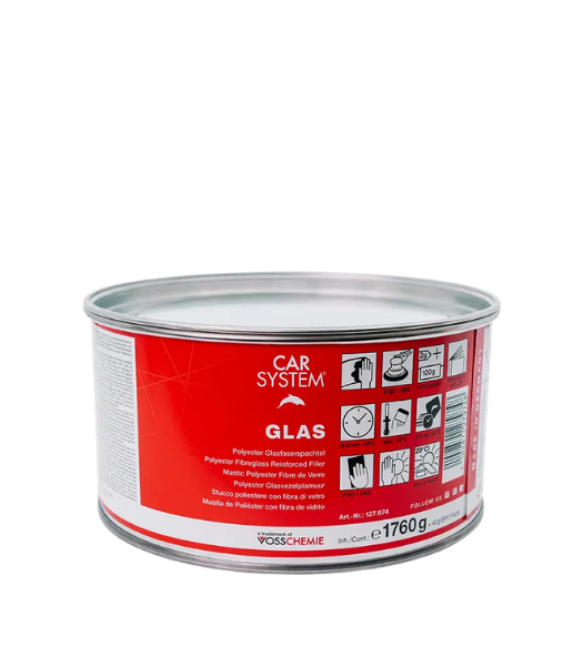 Carsystem Glas Fiber Filler with Hardener 1.8kg
