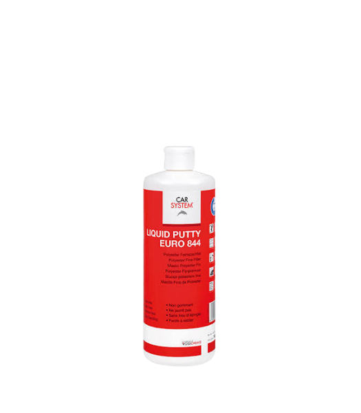Carsystem Liquid Polyester Finishing Putty with Hardener 1kg