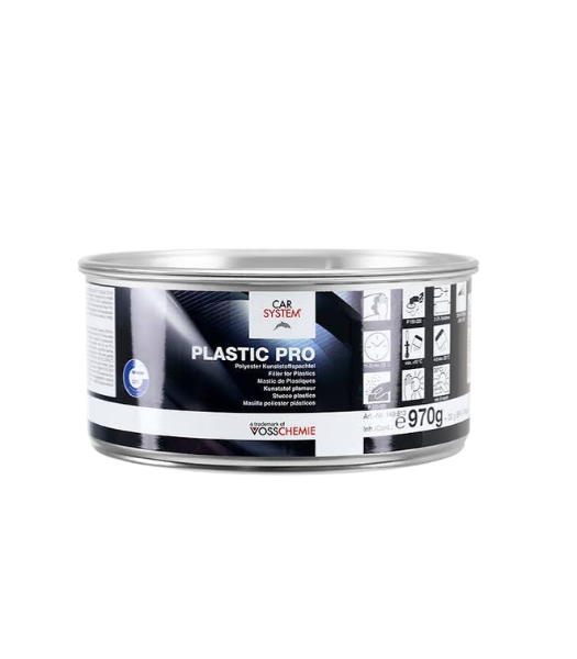 Carsystem Plastic Pro Polyester Putty with Hardener 1kg