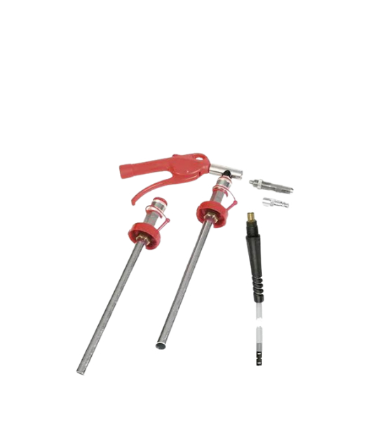 Carsystem KS-Dual Stone Chip Gun with 2 Suction Pipes