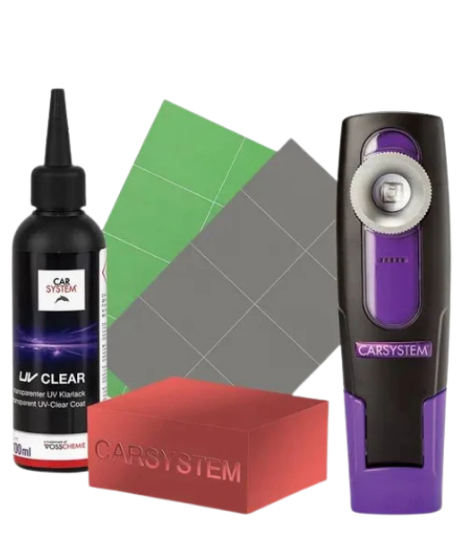 Carsystem UV Clear Repair Kit with Smart UV Lamp