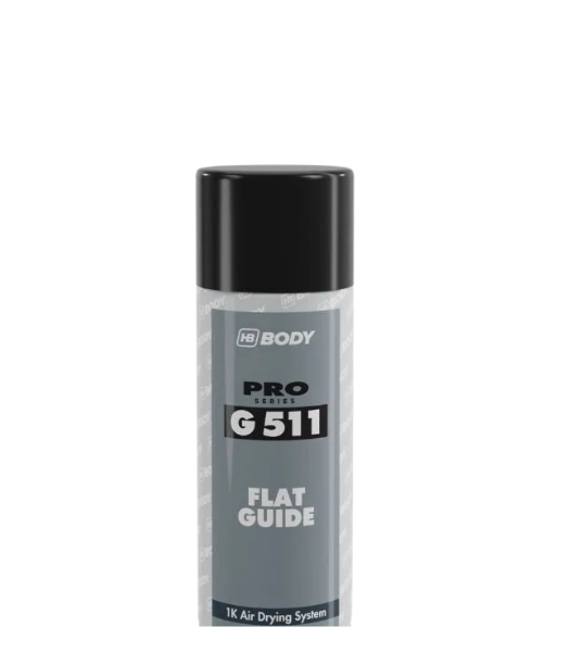 HB Body 511 Flat Guide Spray Black 400ml Aerosol