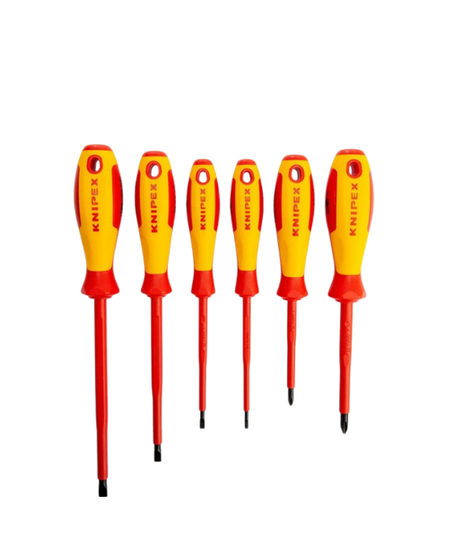 Knipex VDE Screwdriver Set 6Pc