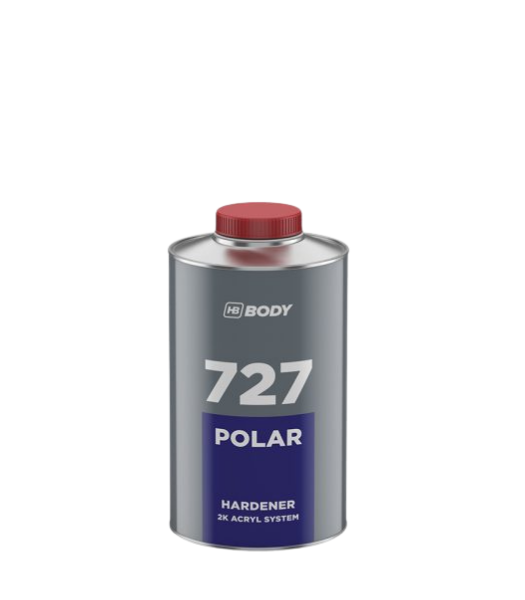 HB Body 727 Polar Hardener Transparent 250ml