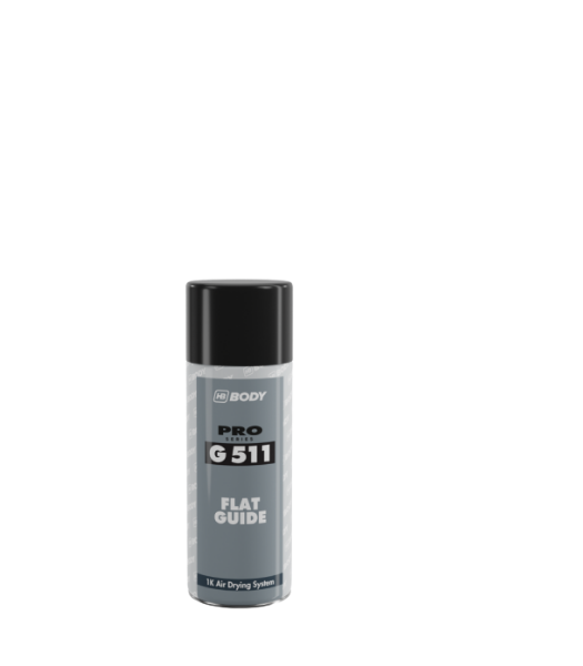 HB Body 511 Flat Guide Spray Black 400ml Aerosol