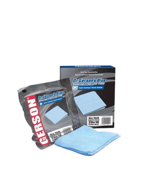 Waterborne Tack Cloth Non-Woven Blue Pack of 12