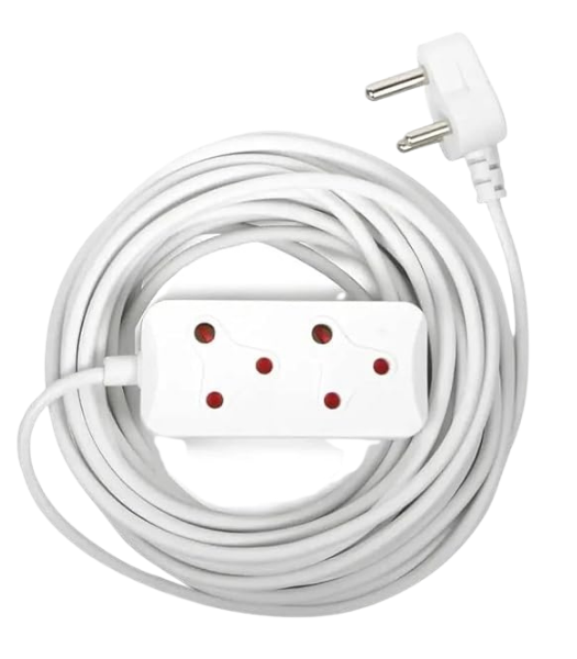 ElectricMate Extension Lead 16A 10m White