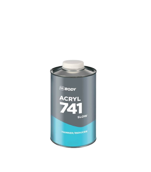 HB BODY 741 Slow Acrylic Thinner/Reducer Transparent