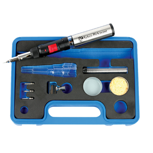 Sykes Soldering Iron Butane Kit 9pc