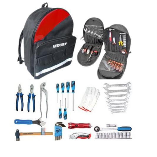 Gedore Technicians Rucksack 43 Piece Red R21700013