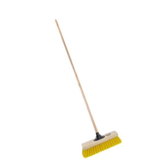 Mts Household Broom Bright Coloured