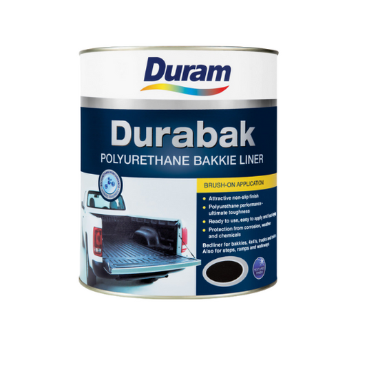 Duram Durabak Polyurethane Bakkie Liner Brushon 1L
