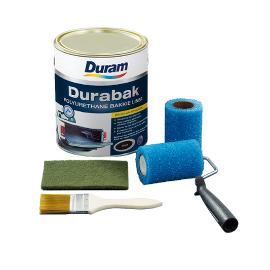 Duram Durabak Polyurethane Bakkie Liner DIY Kit 4L