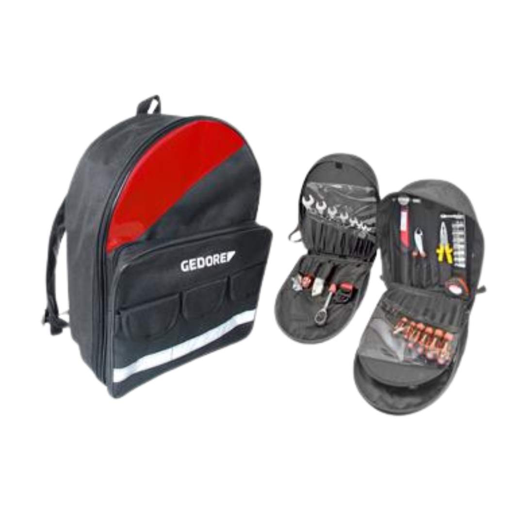 Gedore Technicians Rucksack 43 Piece Red R21700013