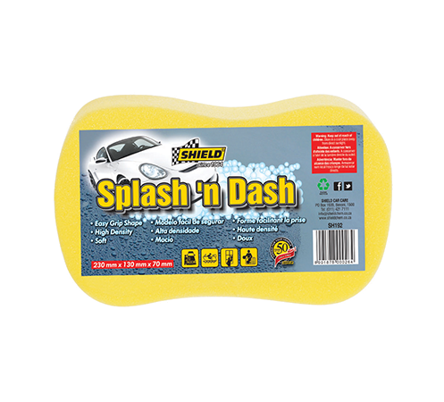 Shield Splash and Dash sponge