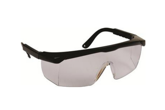 Matsafe Spectacle Clear Lens Black Frame