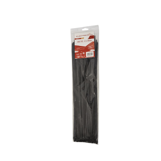 Electricmate Cable ties Black 100pk
