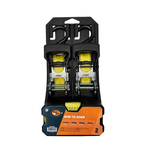 Mobi-Jack Ratchet Strap 25mm X 3M MAX 220kg