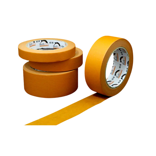 Bulldog Automotive Masking Tape Solvent 120º Orange
