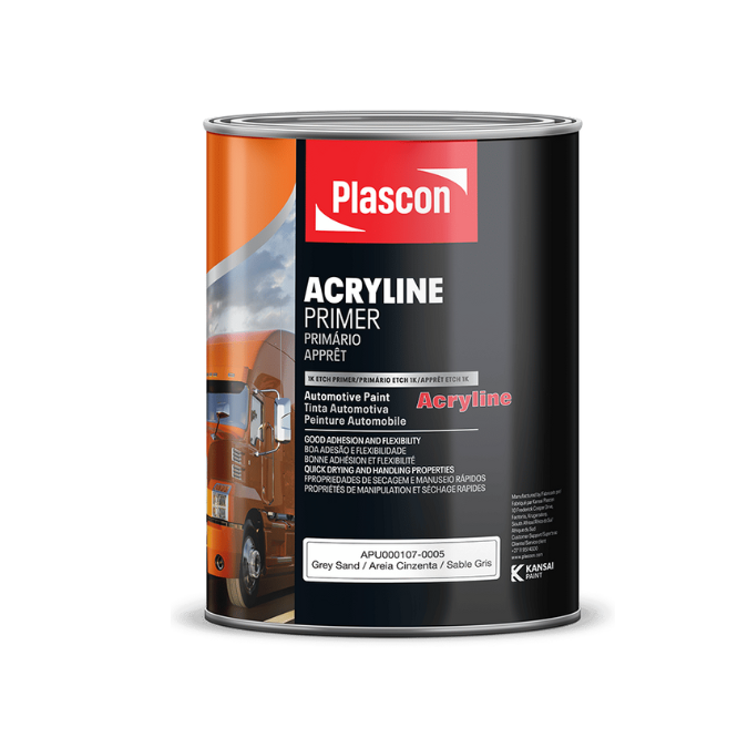 Plascon Acryline Primer-1k Etch  Grey Sand - APU107