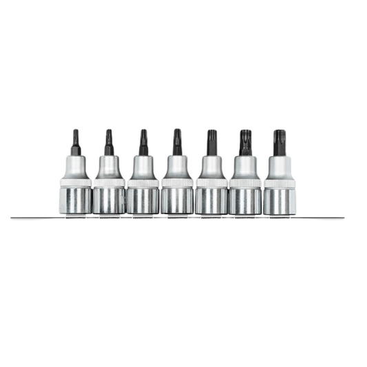 Gedore Red Male Torx Socket Set 1/2″ 7 Pieces R62458107