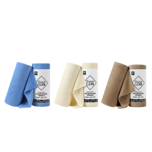 Bulldog FantastiClean Coral  Detailing Towel Tear Away 20pieces/Roll