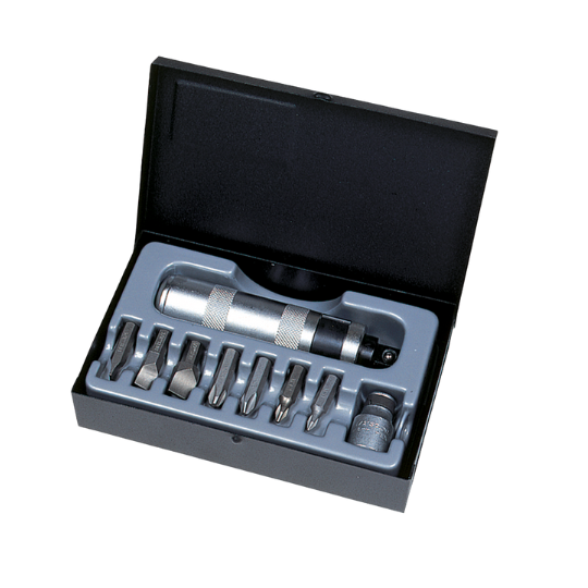 Sykes Impact Driver Kit with Metal Case 040101