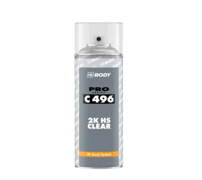 HB Body C 496 2K HS Clear Coat  Aerosol 400ml