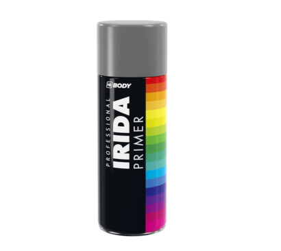 HB Body Professional Irida Acrylic Grey Primer Aerosol 400ml