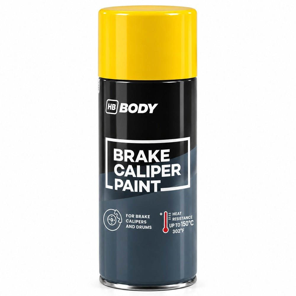 HB Body Brake Caliper Paint Spray 400ml Yellow