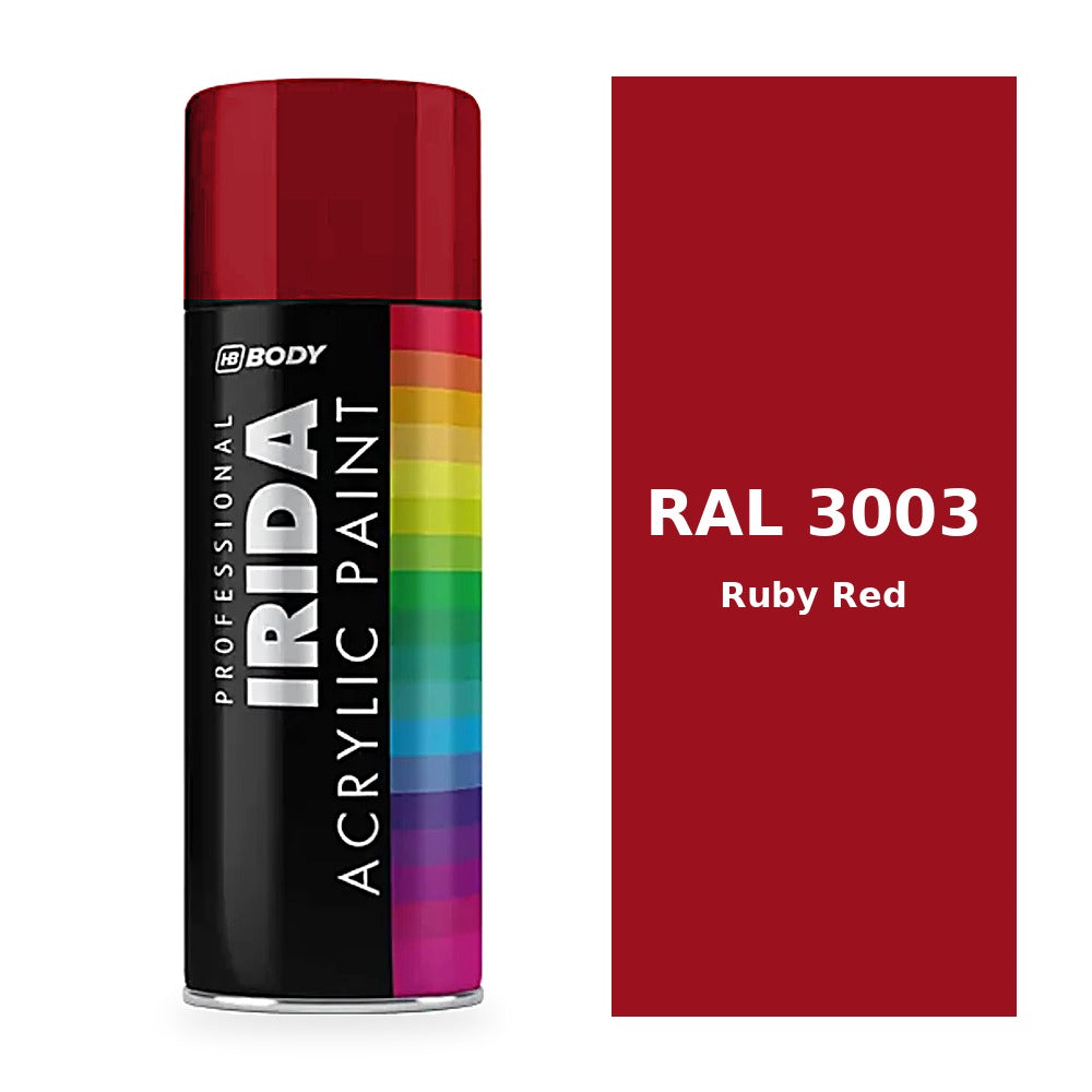 Ruby Red RAL 3003 colour swatch - HB Body Irida