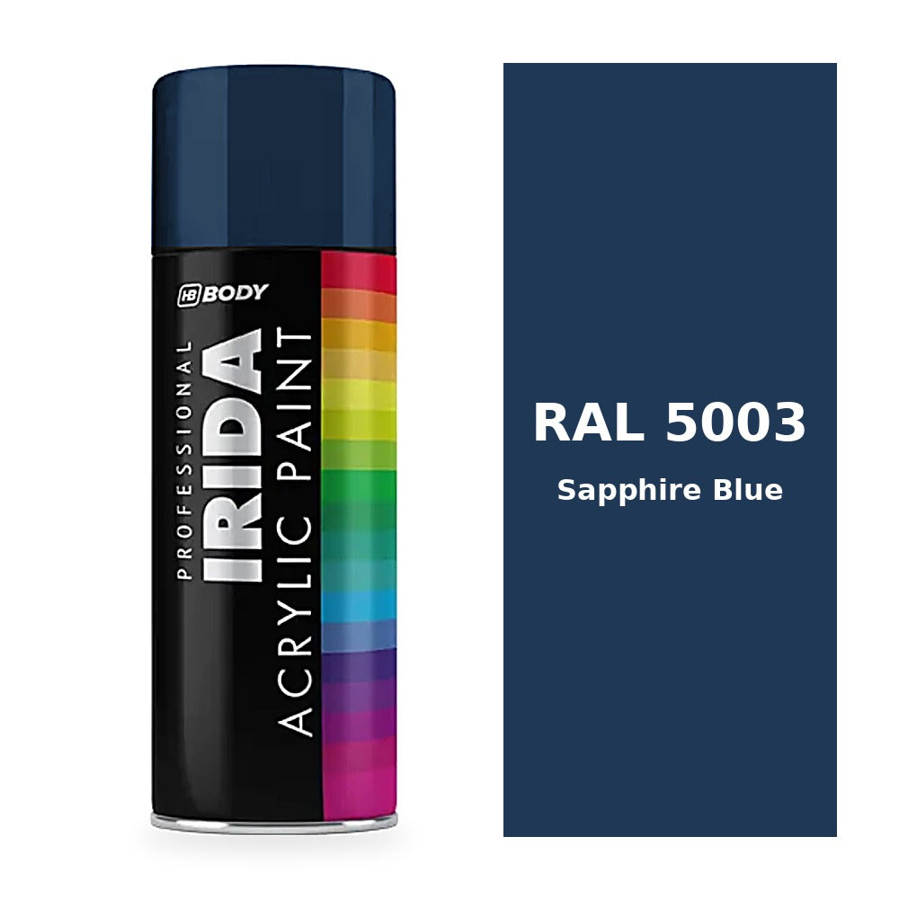 Sapphire Blue RAL 5003 colour swatch - HB Body Irida