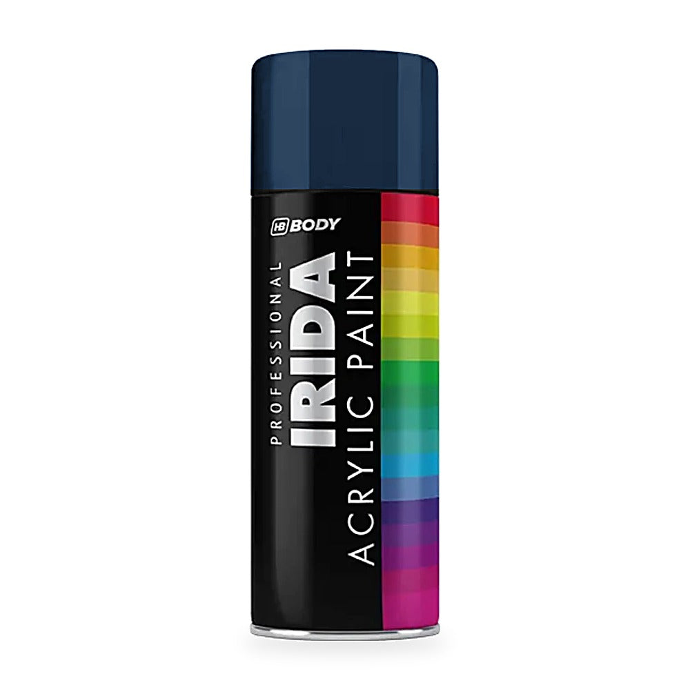 HB Body Professional Irida Acrylic Spray Paint 400ml - Sapphire Blue RAL 5003