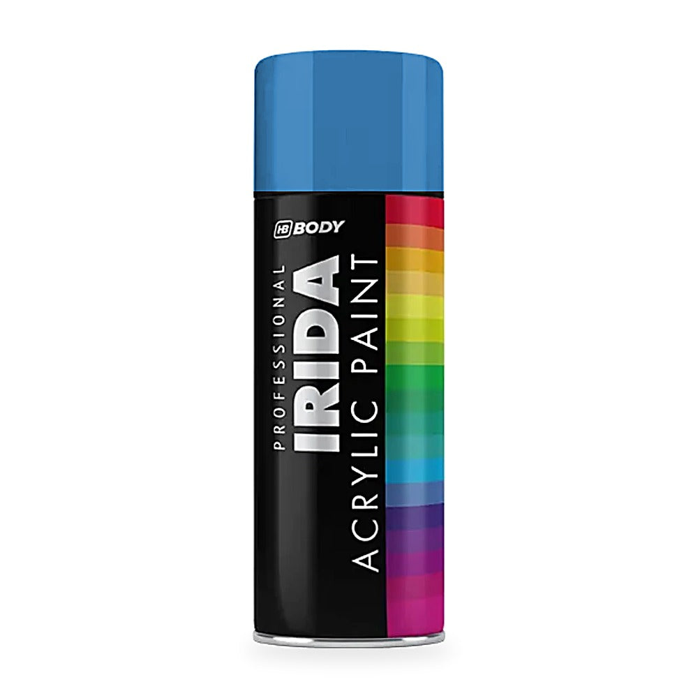 HB Body Professional Irida Acrylic Spray Paint 400ml - Light Blue RAL 5012