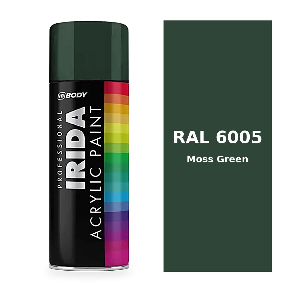 Moss Green RAL 6005 colour swatch - HB Body Irida