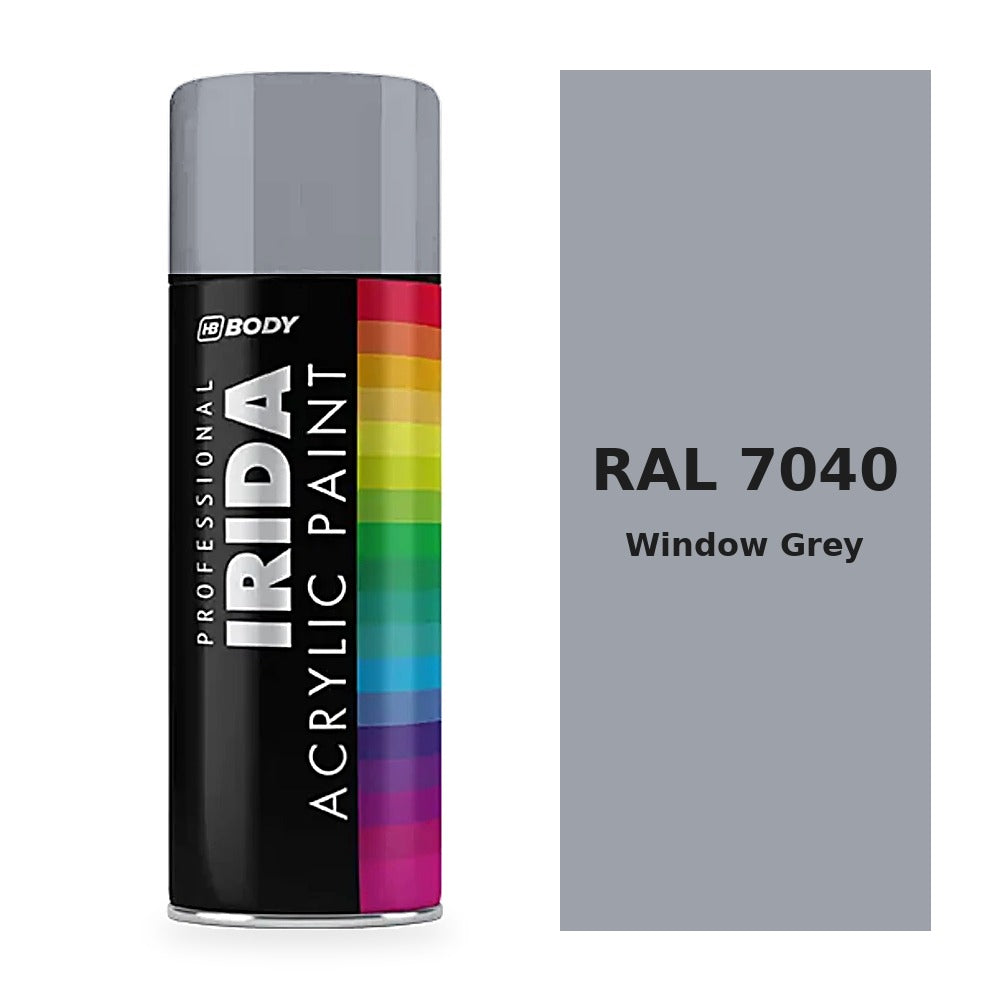 Window Grey RAL 7040 colour swatch - HB Body Irida