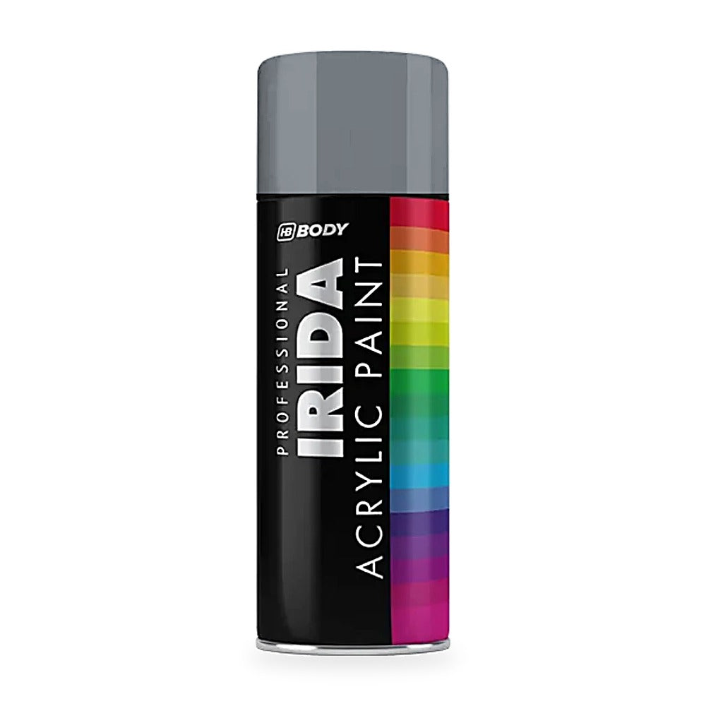 HB Body Professional Irida Acrylic Spray Paint 400ml - Telegrey 2 RAL 7046