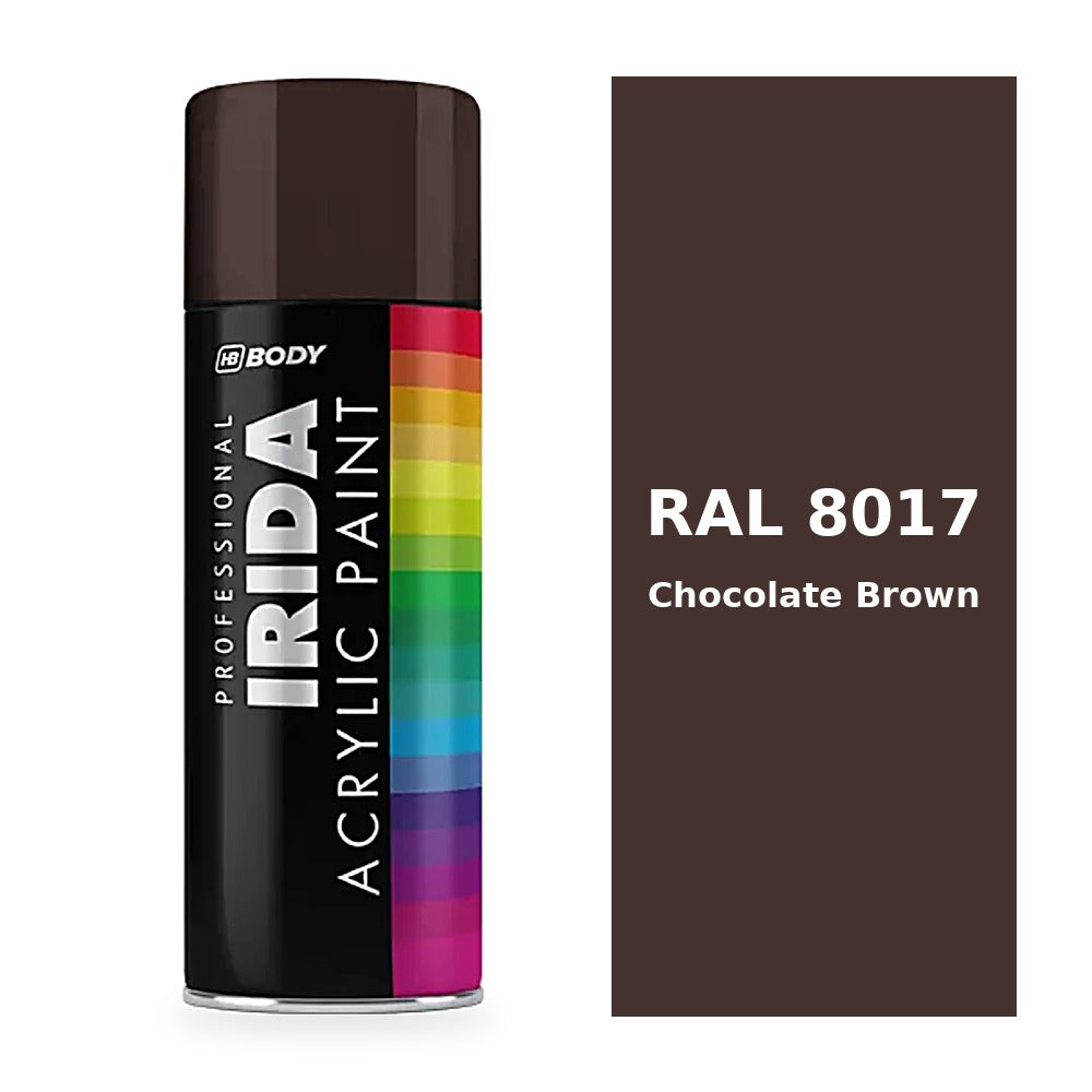 Chocolate Brown RAL 8017 colour swatch - HB Body Irida