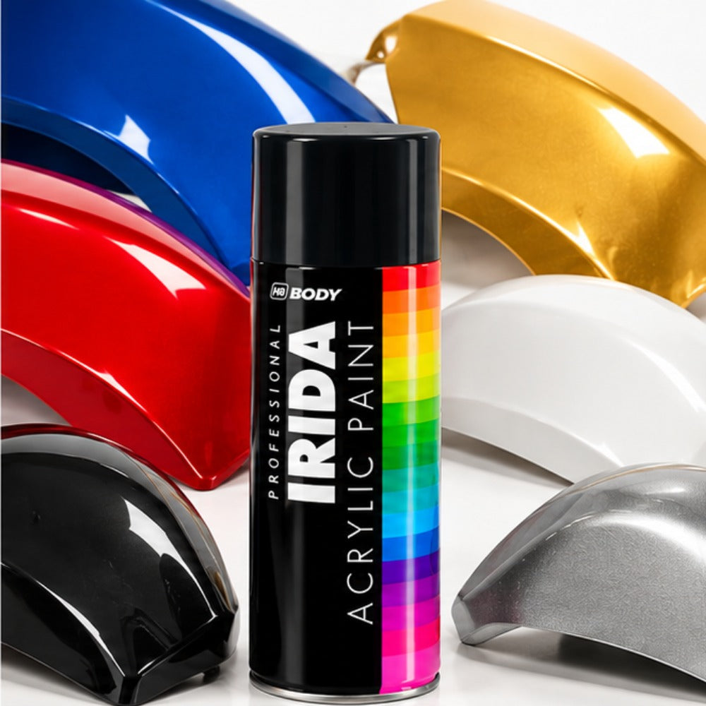 HB Body Irida spray paint for automotive and decorative use