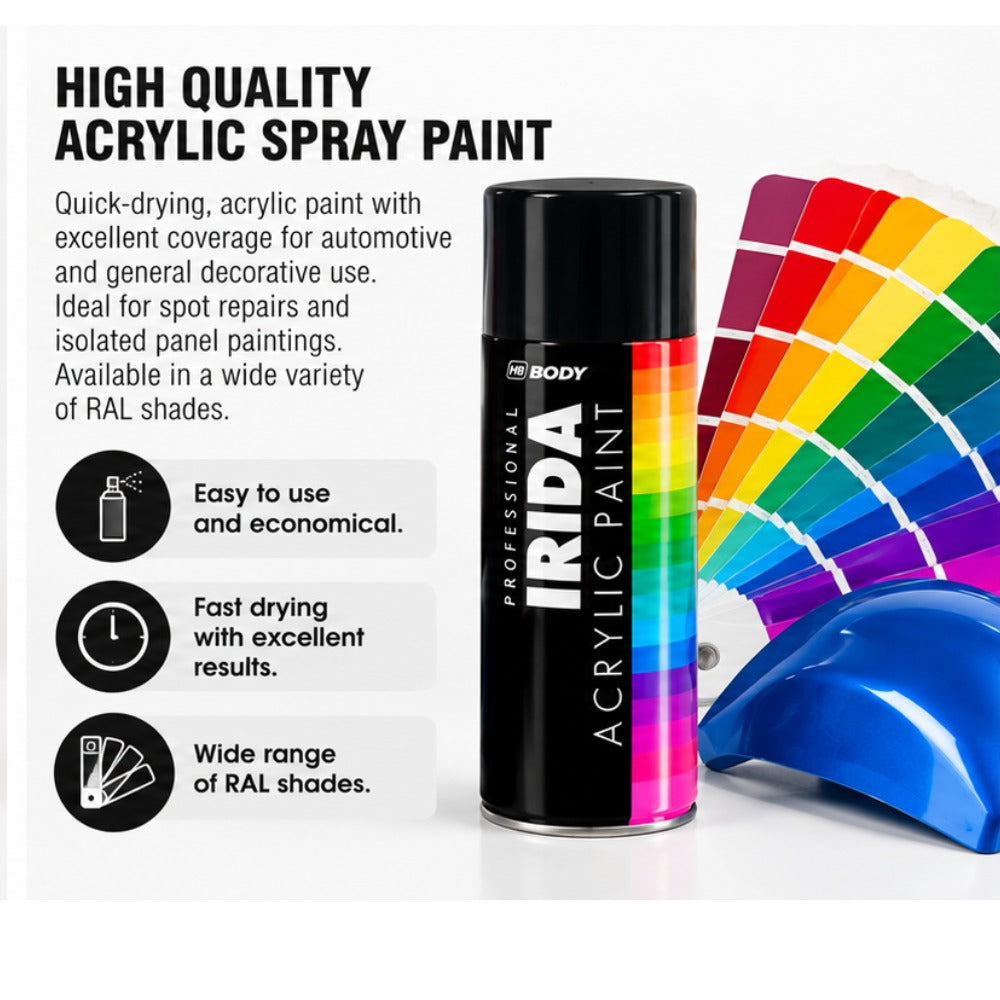 HB Body Irida spray paint for automotive and decorative use