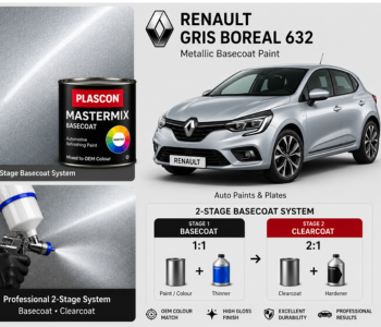 Plascon Mastermix B/C Renault Gris Boreal (632)